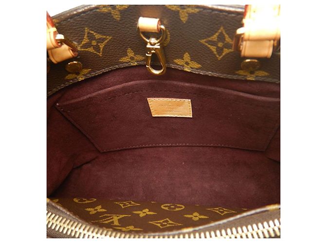 Louis Vuitton Marrone Monogram Montaigne BB - vista 8