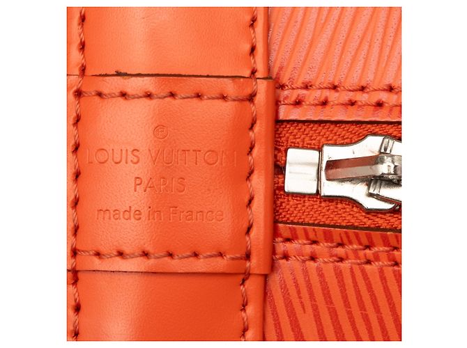 Louis Vuitton Orange Epi Alma PM Arancione - vista 5