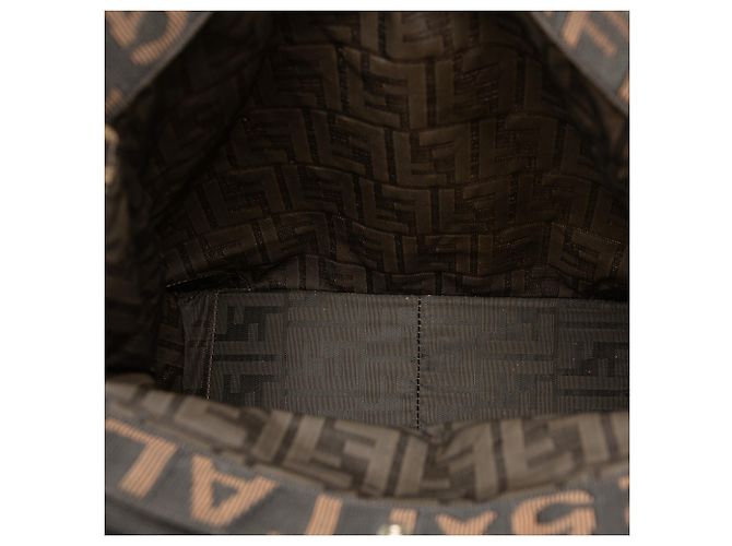 Fendi Brown Zucca Canvas Shopping Tote Braun - Ansicht 4