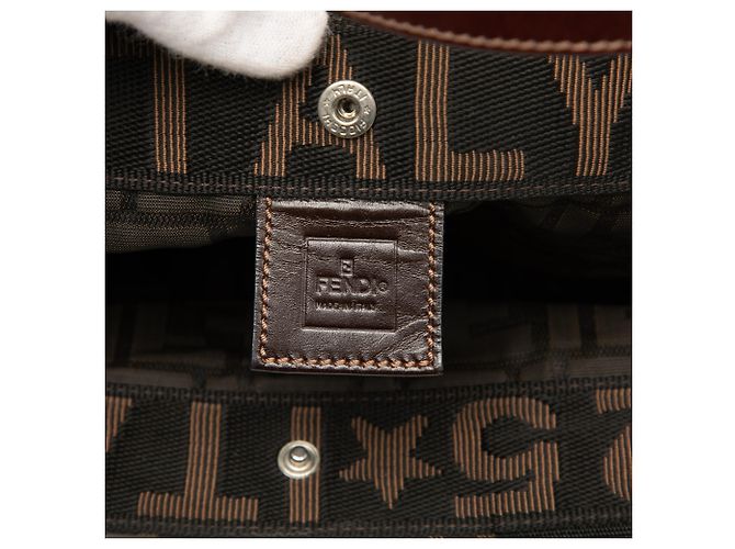 Fendi Brown Zucca Canvas Shopping Tote Braun - Ansicht 5