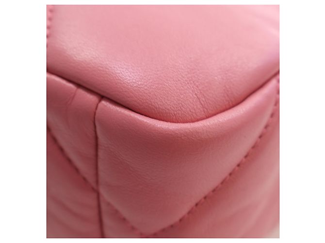 Chanel Pink Medium Lambskin 19 Flap Rosa - vista 11