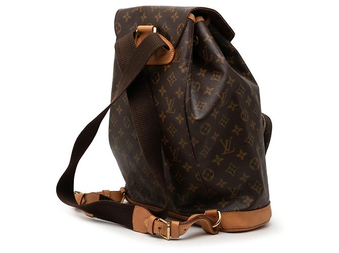 Louis Vuitton Marrone Monogram Montsouris GM - vista 2