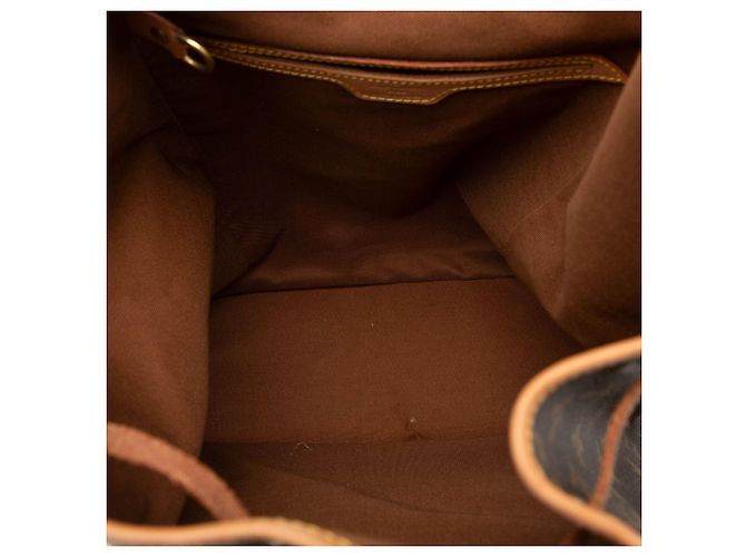 Louis Vuitton Marrone Monogram Montsouris GM - vista 4