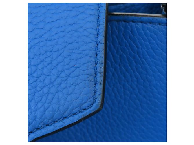 Louis Vuitton Blue Taurillon Capucines GM Azul - vista 10