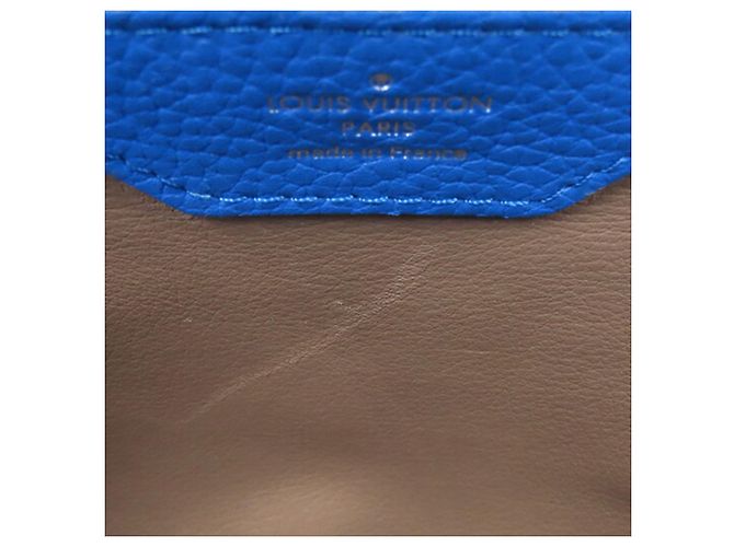 Louis Vuitton Blue Taurillon Capucines GM Azul - vista 5