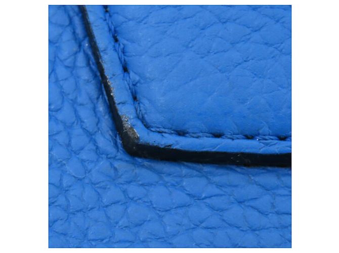 Louis Vuitton Blue Taurillon Capucines GM Azul - vista 8