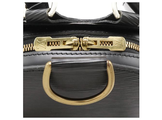 Louis Vuitton Black Epi Mabillon Nero - vista 6
