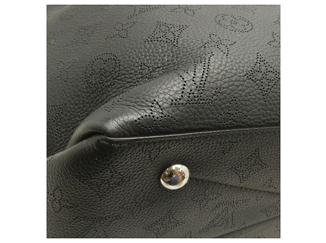 Tote Bella Monogram Mahina nero Louis Vuitton - vista 12
