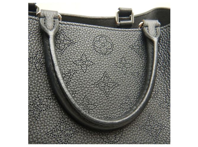 Tote Bella Monogram Mahina nero Louis Vuitton - vista 20