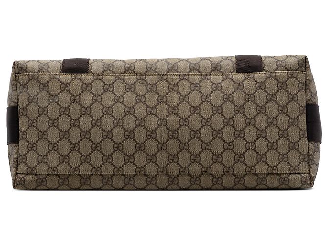 Gucci Beige GG Supreme Crossbody - vista 3