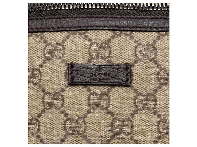 Gucci Beige GG Supreme Crossbody - vista 5