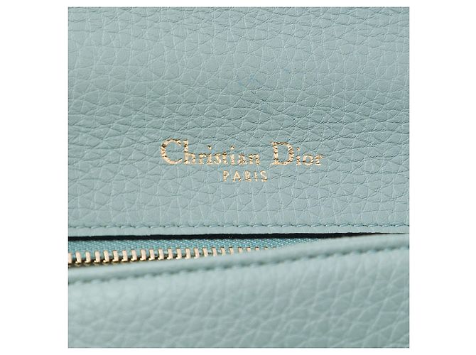 Dior Blue Small Grained Calfskin Diorama Flap Blu chiaro - vista 5