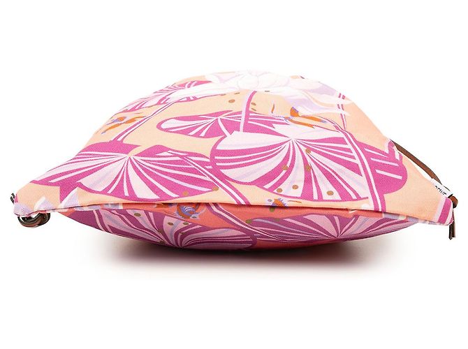 Pochette à cordon LOEWE Pink Paula Ibiza Canvas Waterlily Print Rose - vue 3