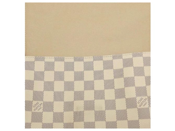 Louis Vuitton White Damier Azur Favorite MM Bianco - vista 14
