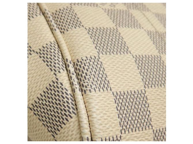Louis Vuitton White Damier Azur Favorite MM Bianco - vista 17