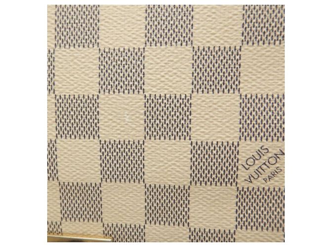 Louis Vuitton White Damier Azur Favorite MM Bianco - vista 19