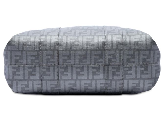 Tote Fendi Gray Zucca Spalmati Marrom - vista 3