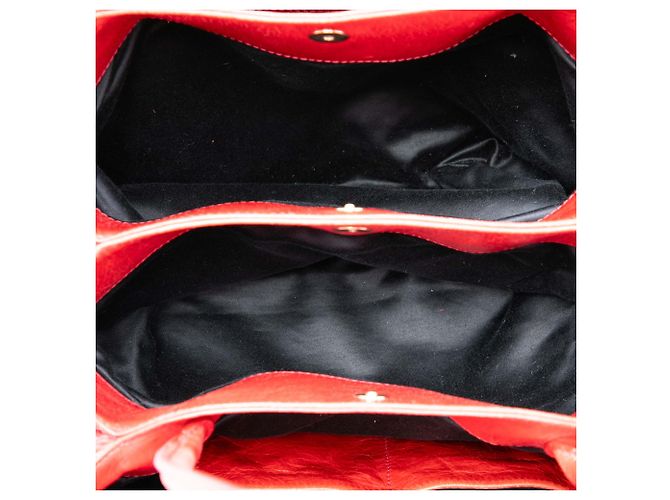 Borsa Bauletto Convertible Miu Miu Red Matelasse Nappa Lux Rosso - vista 4