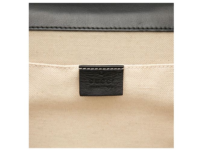 Borsa Gucci Dionysus Web in pelle di vitello nera grande Nero - vista 5