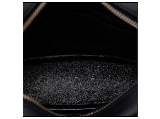 Borsa Blogger in pelle di vitello nera con monogramma Saint Laurent Nero - vista 4