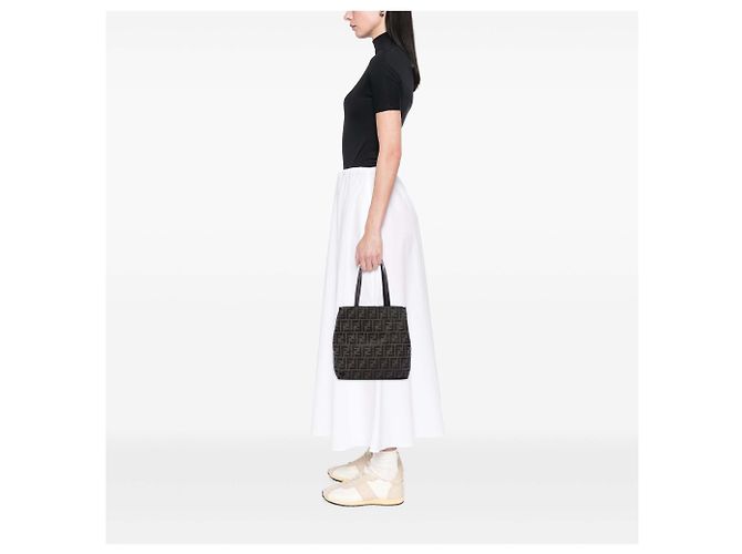 Fendi Zucca Canvas Tote in Braun - Ansicht 5