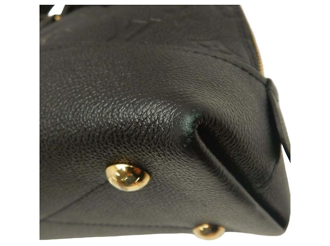 Louis Vuitton Black Monogram Empreinte Neo Alma BB Nero - vista 11