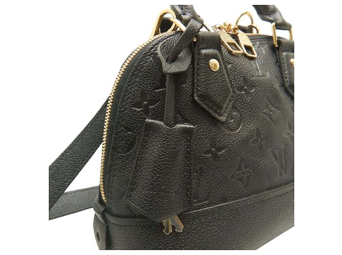 Louis Vuitton Black Monogram Empreinte Neo Alma BB Nero - vista 13