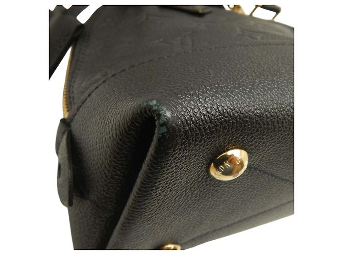 Louis Vuitton Black Monogram Empreinte Neo Alma BB Nero - vista 17