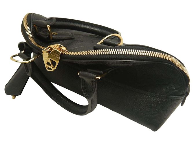 Louis Vuitton Black Monogram Empreinte Neo Alma BB Nero - vista 19