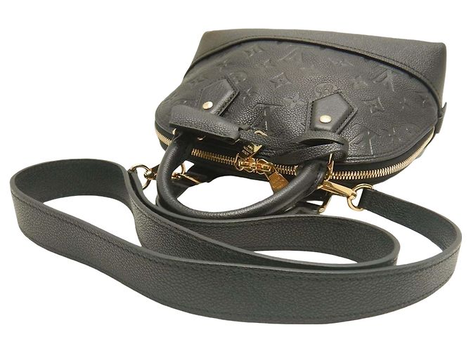 Louis Vuitton Black Monogram Empreinte Neo Alma BB Nero - vista 20