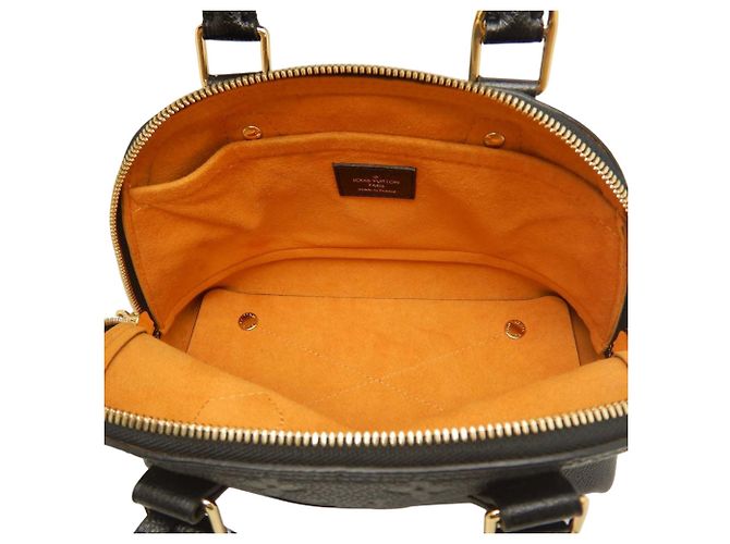 Louis Vuitton Black Monogram Empreinte Neo Alma BB Nero - vista 4
