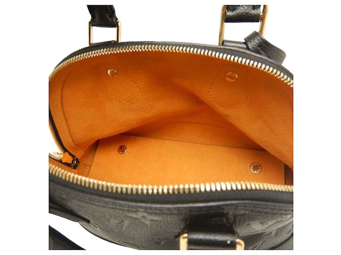 Louis Vuitton Black Monogram Empreinte Neo Alma BB Nero - vista 5