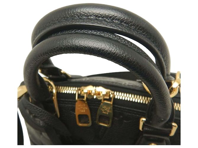 Louis Vuitton Black Monogram Empreinte Neo Alma BB Nero - vista 9