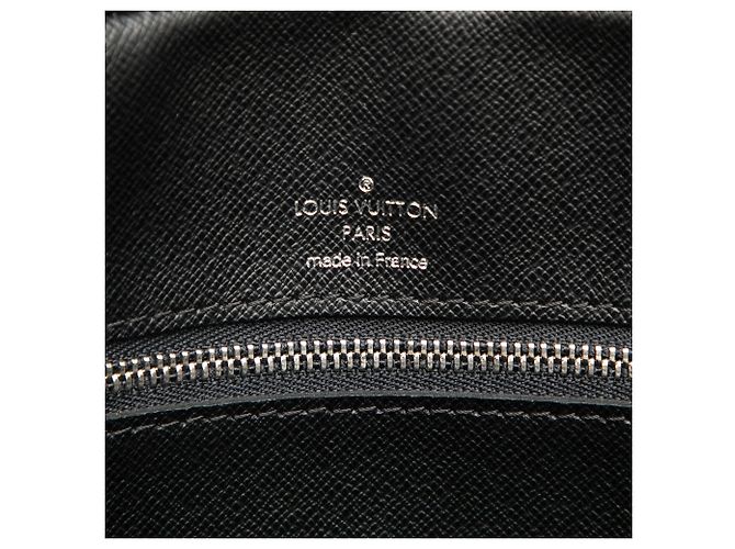 Louis Vuitton Black Epi Porte Documents Voyage Nero - vista 5