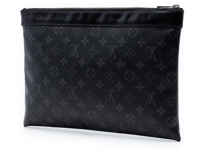 Louis Vuitton Pochette Discovery GM Monogram Eclipse nero - vista 2