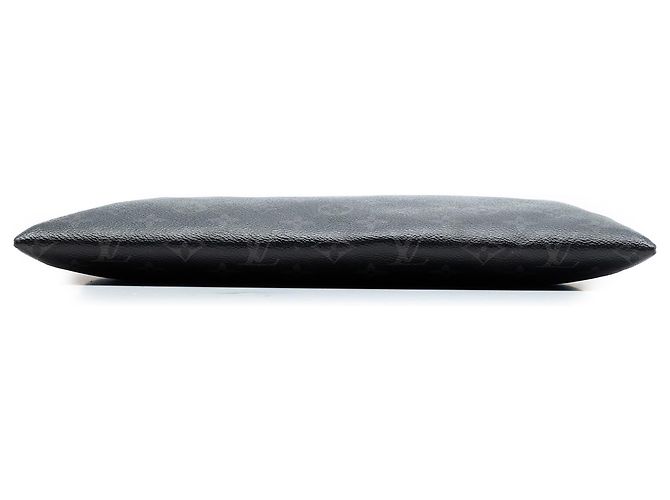 Louis Vuitton Pochette Discovery GM Monogram Eclipse nero - vista 3
