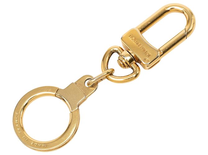 Portachiavi Louis Vuitton Gold Gold Plated Bolt Extender D'oro - vista 2