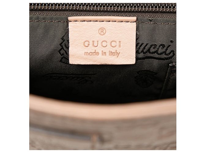 Gucci Marrone Guccissima Crossbody Marrone chiaro - vista 5