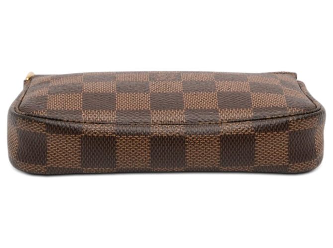 Louis Vuitton Marron Damier Ebene Mini Pochette Accessoires - vue 3