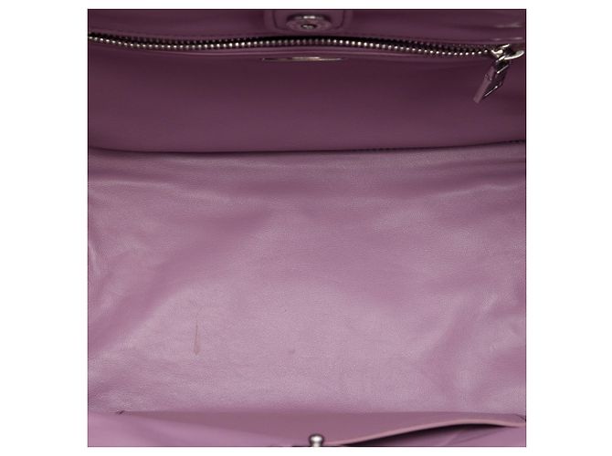 Borsa Prada Purple Medium Saffiano Twin Pocket Porpora - vista 4