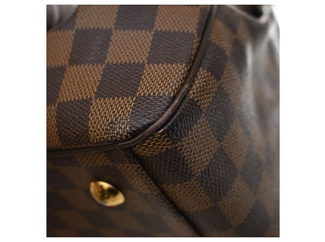 Louis Vuitton Marrone Damier Ebene Trevi PM - vista 12