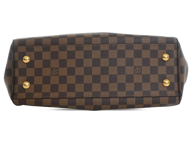 Louis Vuitton Marrone Damier Ebene Trevi PM - vista 3