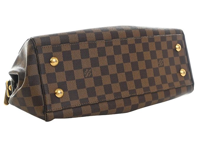 Louis Vuitton Marrone Damier Ebene Trevi PM - vista 5