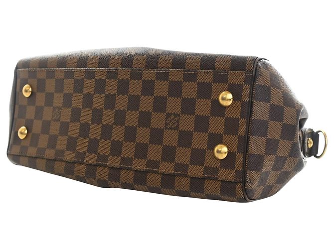 Louis Vuitton Marrone Damier Ebene Trevi PM - vista 6
