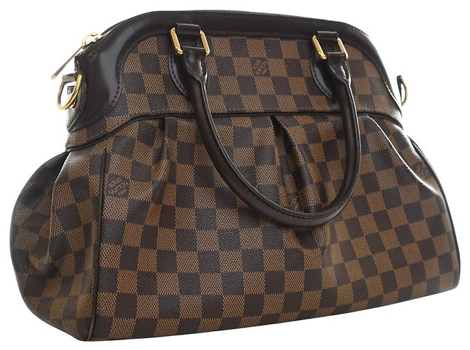 Louis Vuitton Marrone Damier Ebene Trevi PM - vista 8