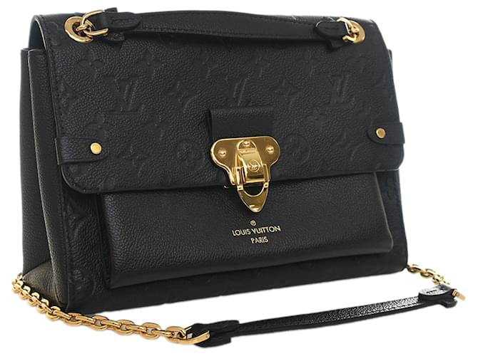 Louis Vuitton Nero Monogram Empreinte Vavin PM - vista 3