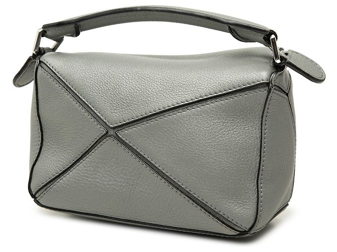 Sac à main LOEWE Gray Mini Calfskin Puzzle - vue 2