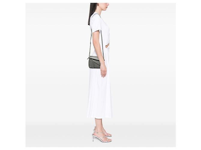 Sac à main LOEWE Gray Mini Calfskin Puzzle - vue 6