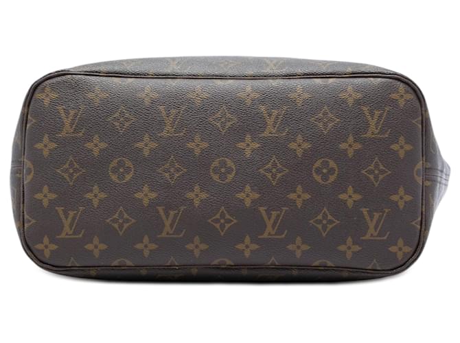 Louis Vuitton Marrone Monogram Neverfull MM - vista 3