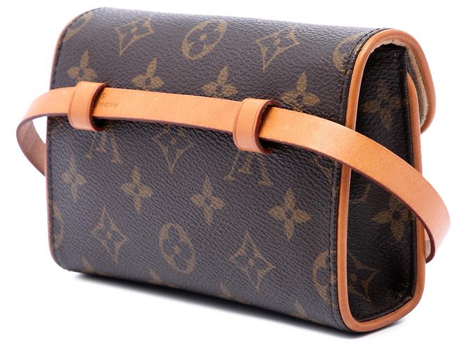 Louis Vuitton Pochette Florentine Monogram Marrone - vista 2